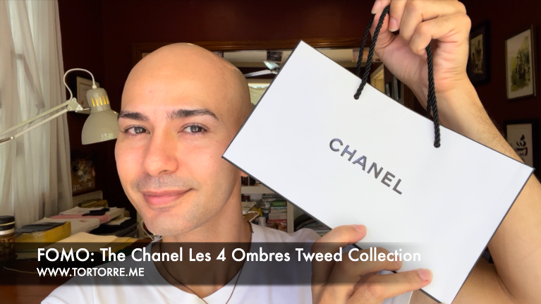 CHANEL LES 4 OMBRES TWEED - ALL 4 DEMO'ED AND SWATCHED 